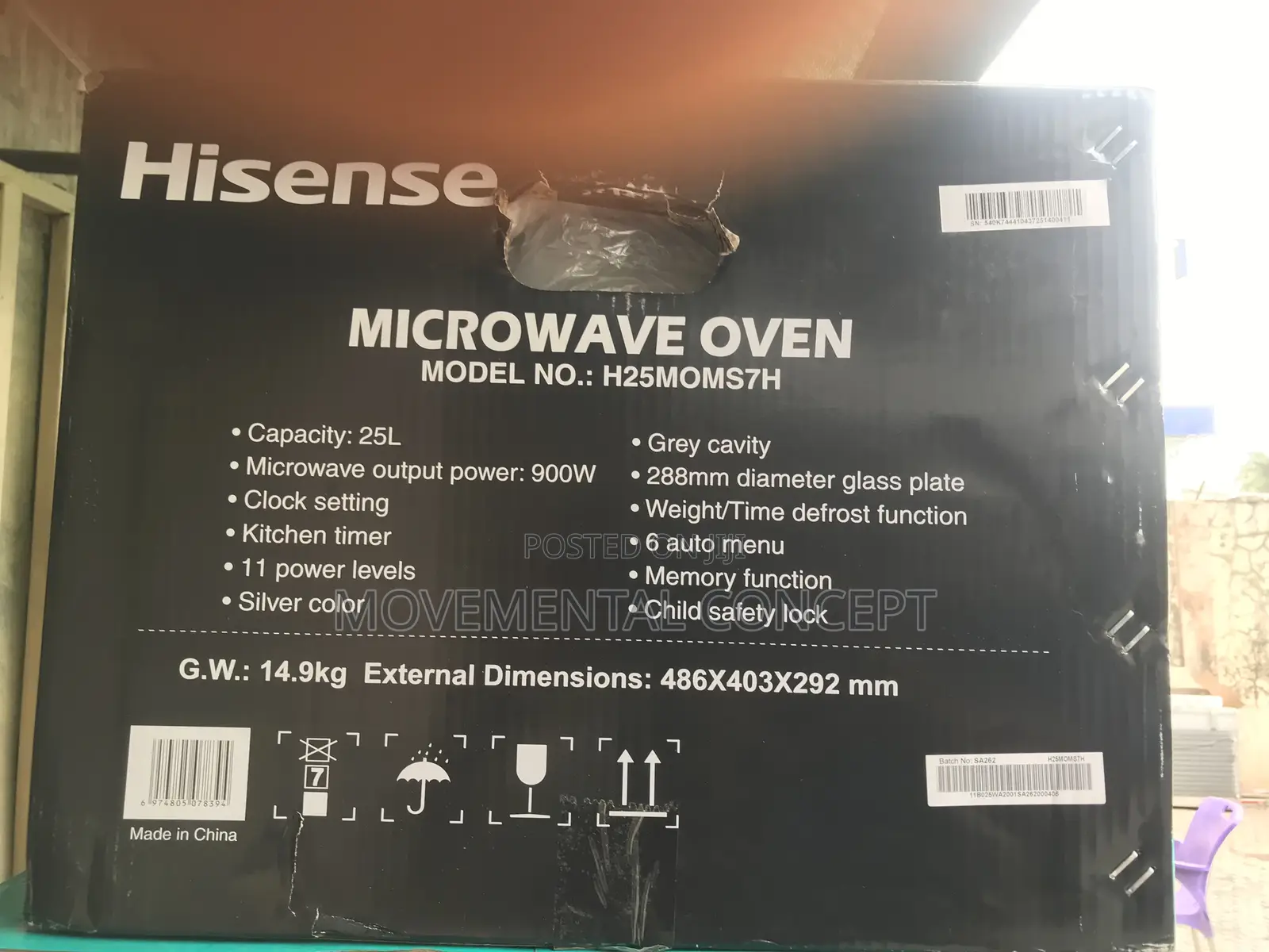 Hisense Microwave Oven 25litres