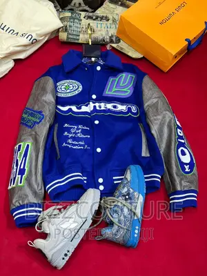 Original LOUIS VUITTON Leather Jacket Available in Store