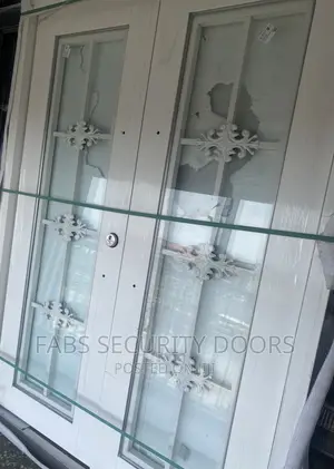 5ft Swing Glass Door (White)