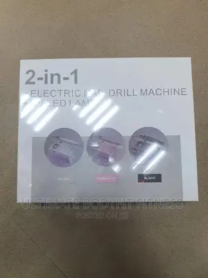 Brand New 2in1 Rechargeable Nail Drill With Uv Led Lamp