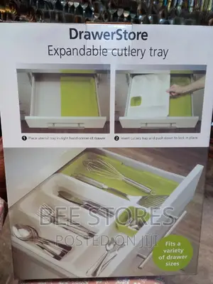 Drawer Store Expandable Cutlery Tray