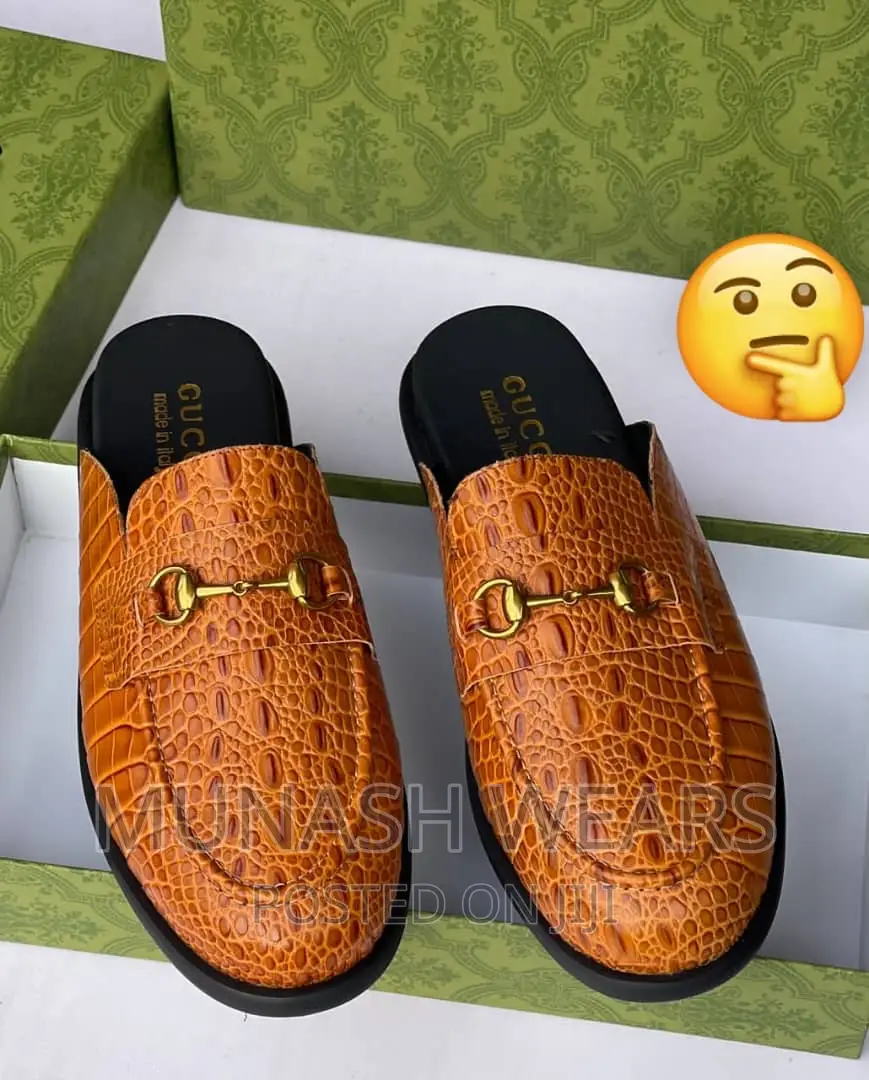 Gucci Leather Sandal