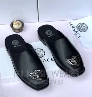 Versace Luxury Leather Half Shoe