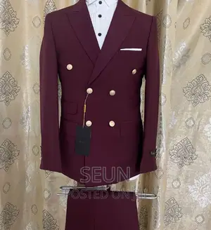 Double Breasted Suit.