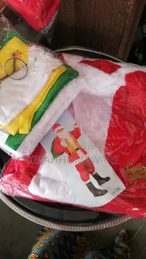 Christmas Santa Claus With Accessories