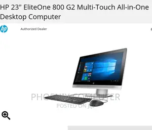 Desktop Computer HP EliteOne 800 16GB Intel Core I5 HDD 500GB