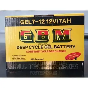 7AH 12V Deep-Cycle Battery Solar Inverter Power