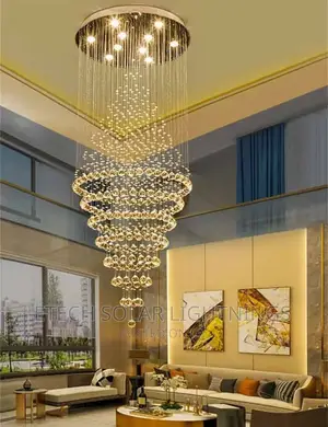 Exclusive Luxury LE D Rain Dropping Chandelier Light 600mm