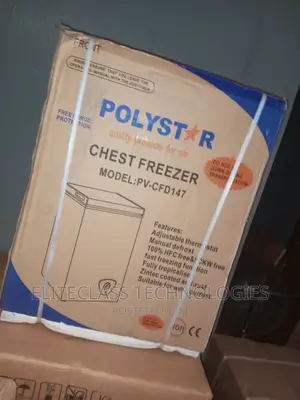 Chest Freezer (Pv-Cfd147) With Storage Basket-Polystar