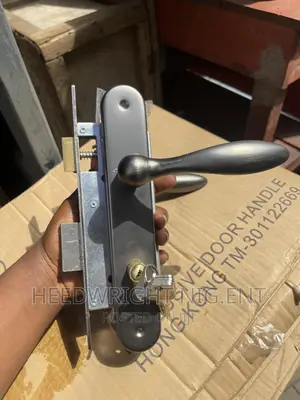Matt Black Complete Door Lock