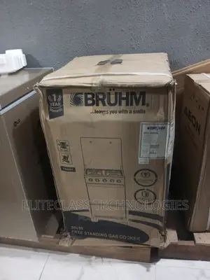 Brand New Bruhm Gas Cooker BGC-55401b