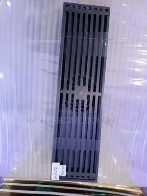 30cm Black Iron Floor Drain