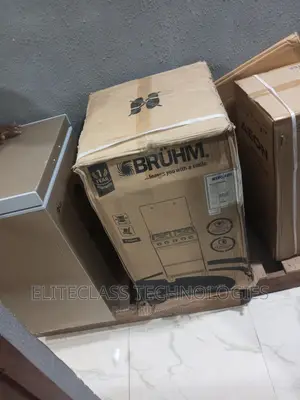 Brand New Glass Lip 4 Burner Bruhm Gas Cooker BGC-55401b