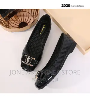 Women Flat Shoes Leather Ballet