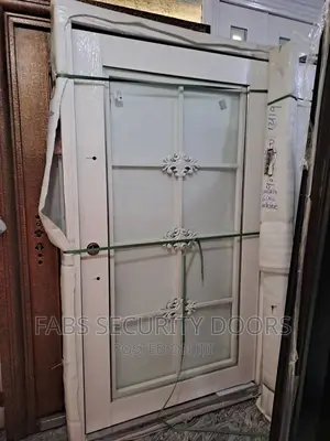 4ft Single Swing Glass Copper Door