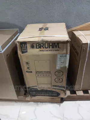 Best Clean 4 Burner Bruhm Gas Cooker BGC-55401b