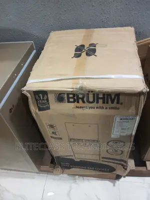 Adjustabl Legs- 4 Burner Bruhm Gas Cooker BGC-55401b