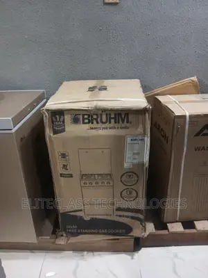 New and Affordable 4 Burner Bruhm Gas Cooker BGC-55401b