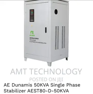 50kva a E Stabilizer Servo Voltage 80v