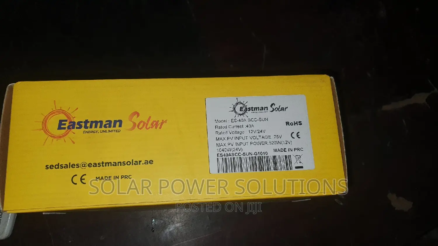 Eastman MPPT Controller 40ah