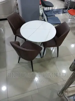 3 Seaters Marble Dining for Home, Restaurant and Bar .