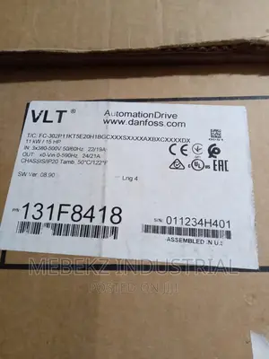 Danfoss Inverter/VFD 11kw/15hp