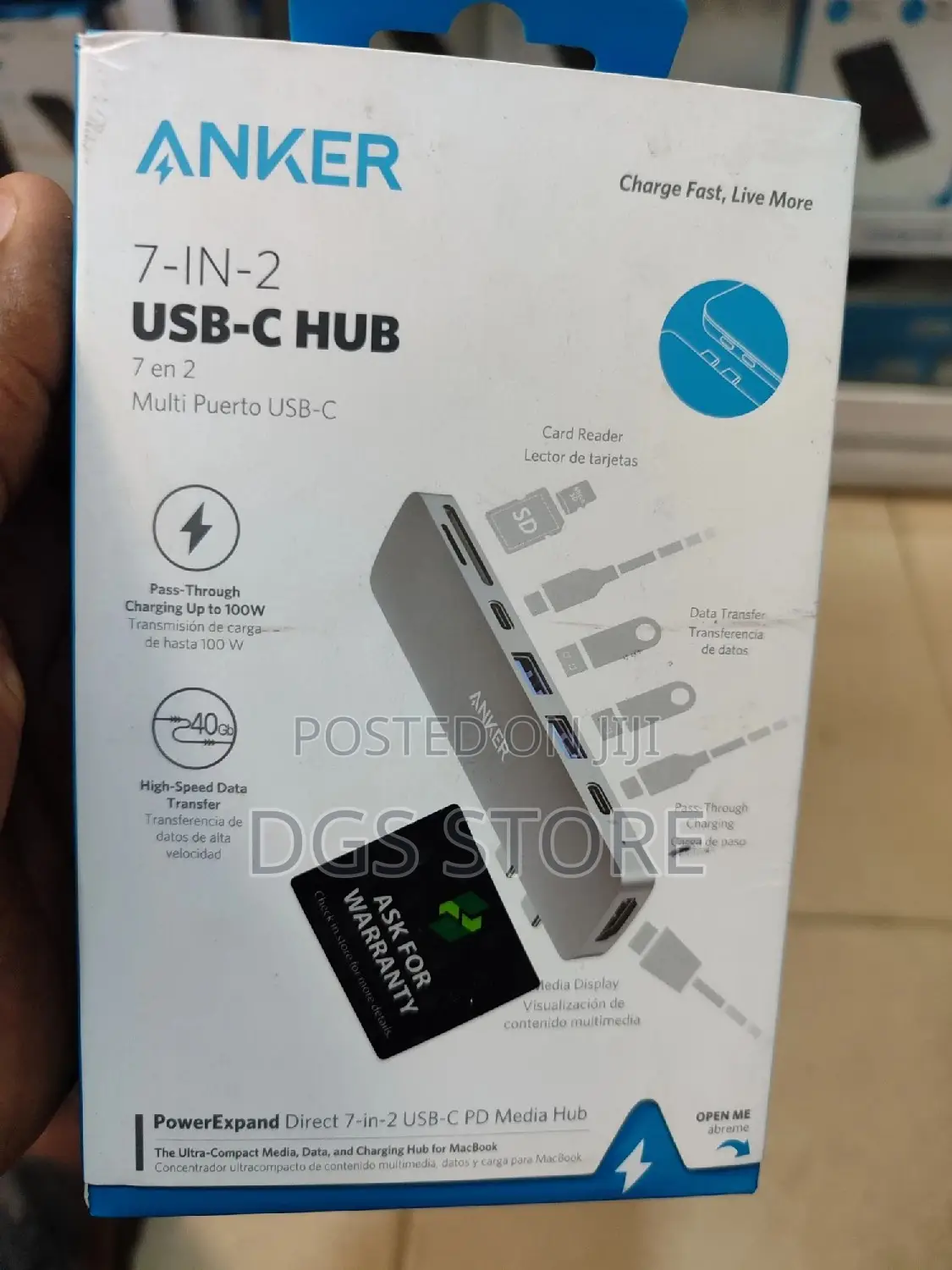 Anker 7in2 Usb C Hub