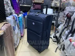 Big Size Quality Imported Stock Material Travel Luggage
