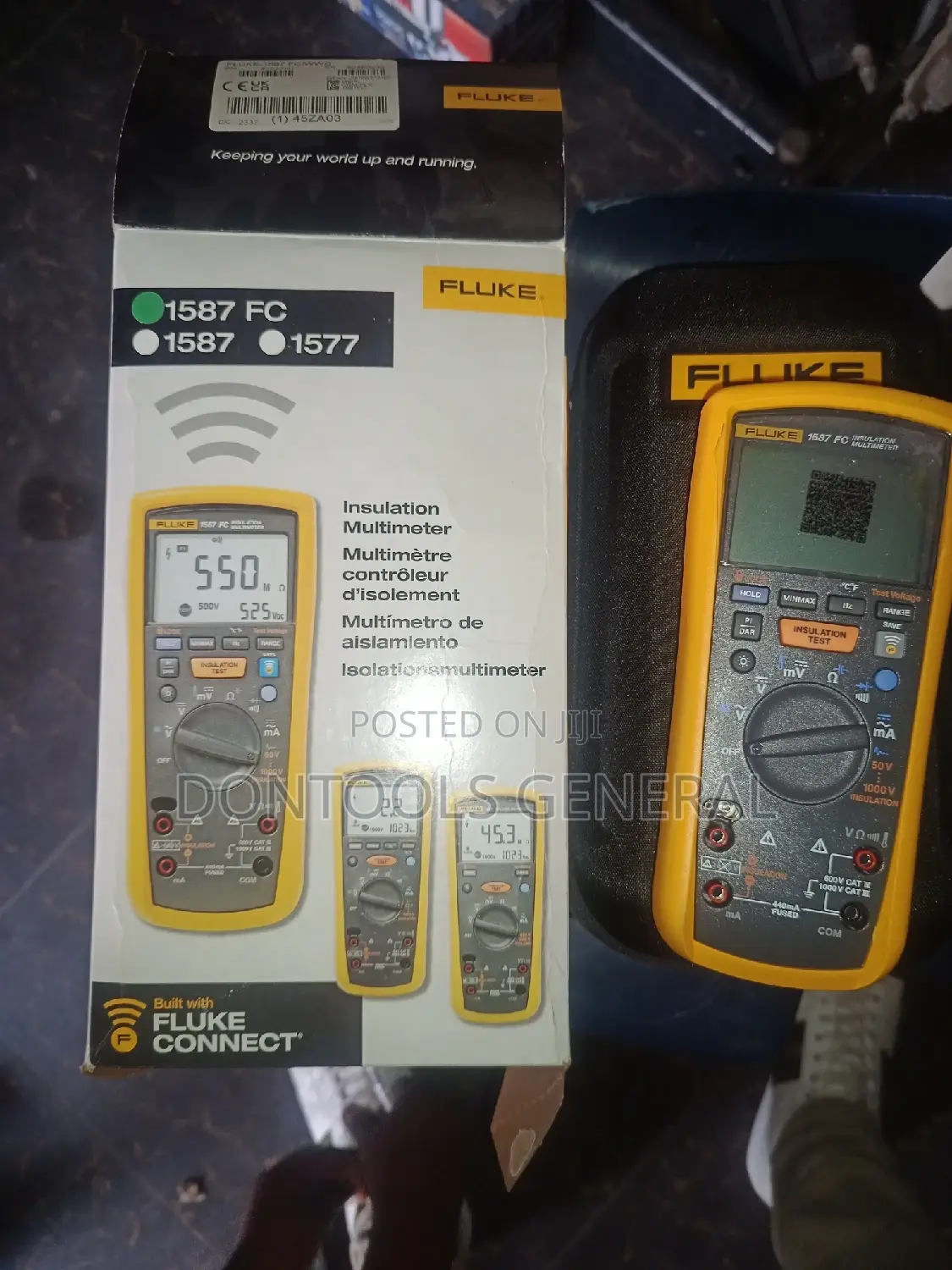 Fluke 1587fc Insulation Multimeter