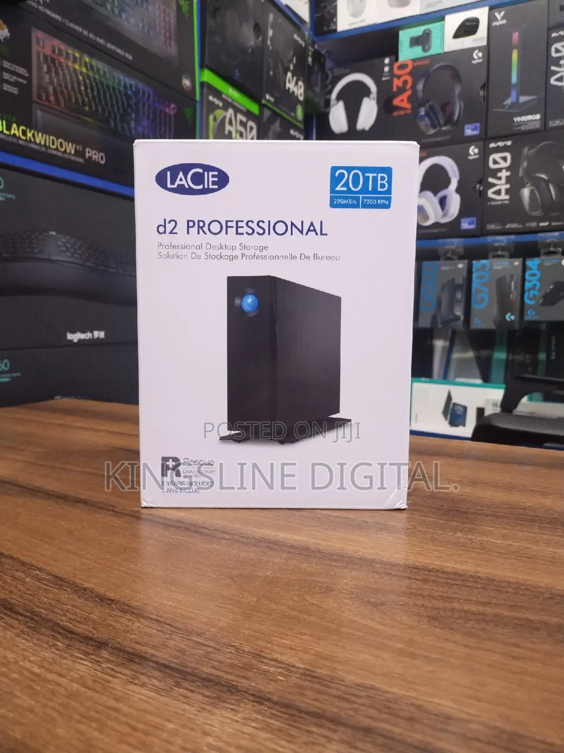 Lacie 20tb D2 Professional External Hard Drive