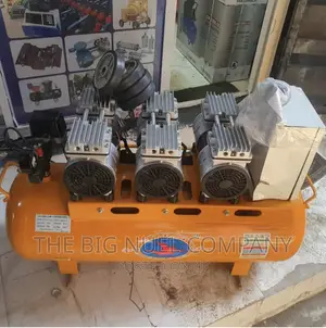 Three Head Oil Free Air Compressor Machine 100L