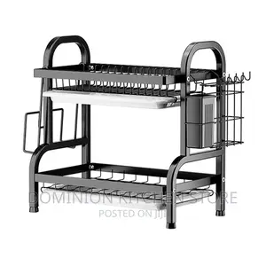 2 Layer Dish Drainer Rack