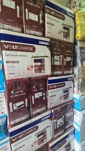 220ah 12v Luminous Volt Charge Tubular Battery