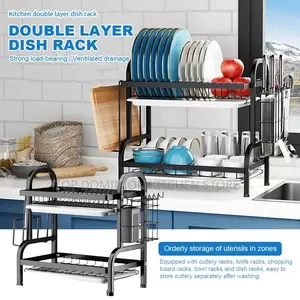 2layer Dish Drainer Rack