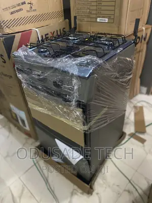 Top Lid SCANFROST Gas Cooker 4 Burner +Oven