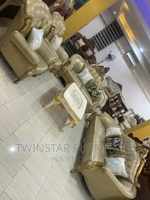 New Modern Leather Royal 7 Seaters Sofa Chairs