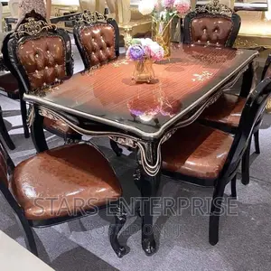 6 Seater Royal Marble Dinning Set