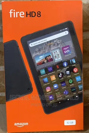 New Amazon Fire HD 8 32 GB Black
