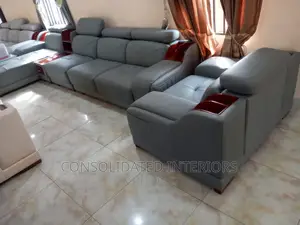 Unique Leather Sofa Set