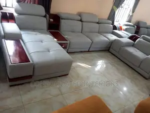 Unique Leather Sofa Set