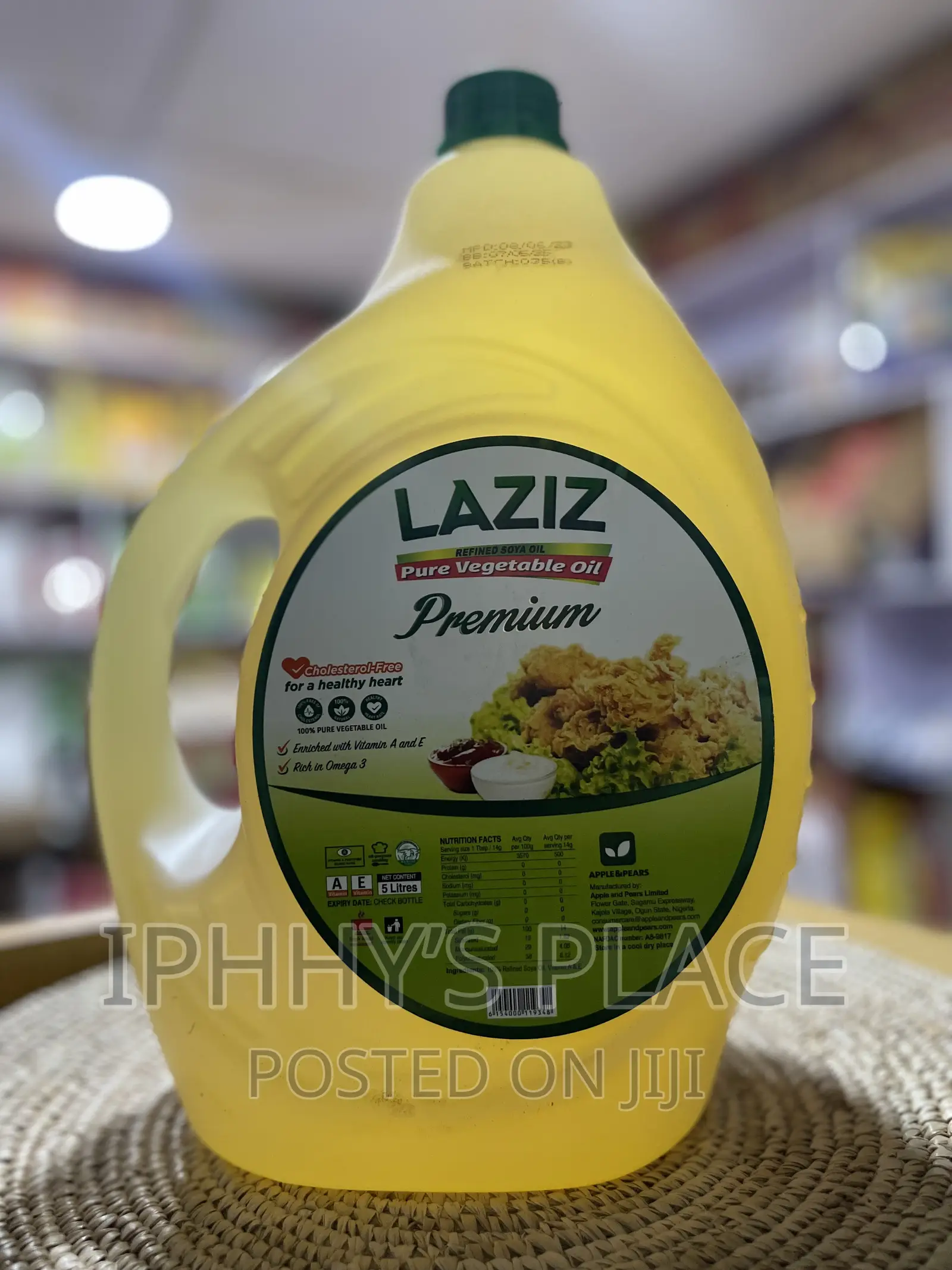 Vegetable Oil