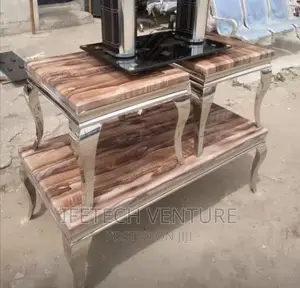Center Table and 2 Side Stools