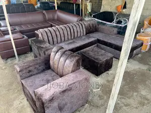 L Shaped Made With Single and Center Table