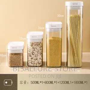 Acrylic Storage Container- Set of 4