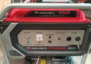 6.5kva Original Maxmech Generator With 100%Copper Coir
