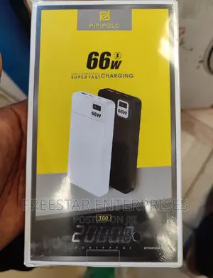Pipipolo 20000mah Power Bank. 66 Watts Power Bank. 66W Power