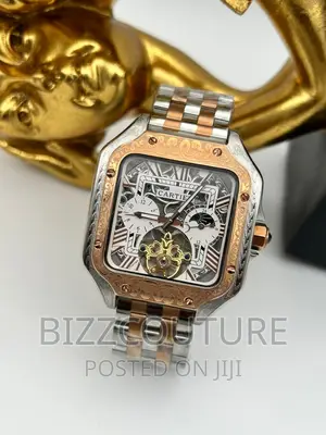 Original CARTIER Silver Steel Chain Watch Available in Store