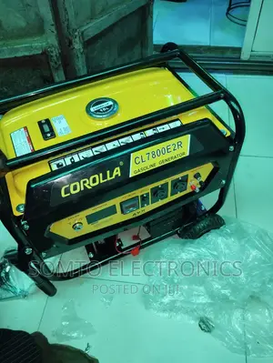 4.5kva Original Corolla Generator With 100%Copper Coir