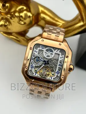 Original Cartier Mechanical Gold Chain Available in Store
