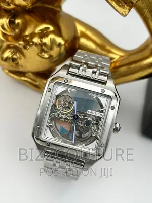 Original CARTIER MECHANICAL Silver Chain Available in Store